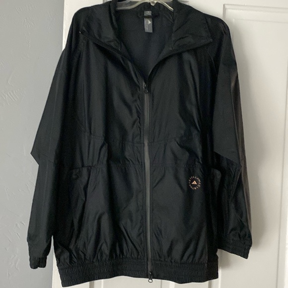 Adidas by Stella McCartney lightweight black loose fitting jacket - Picture 2 of 16